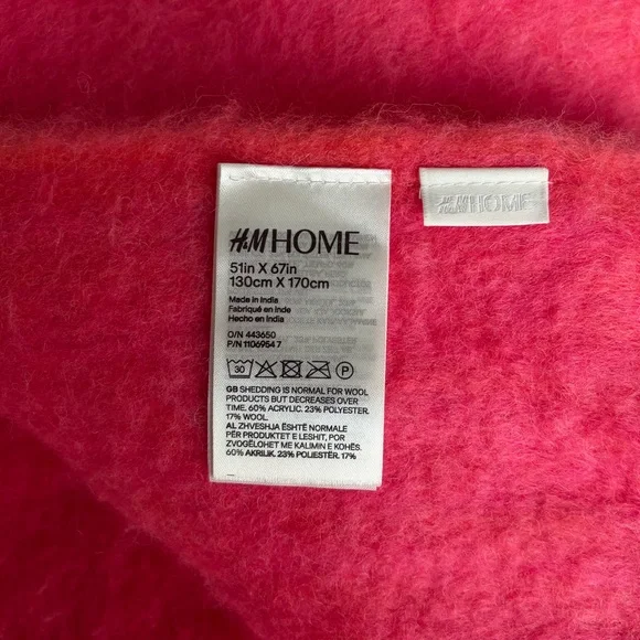 H&M Wool-Blend Throw - Picture 3 of 5